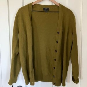 J Crew wool and cashmere cardigan